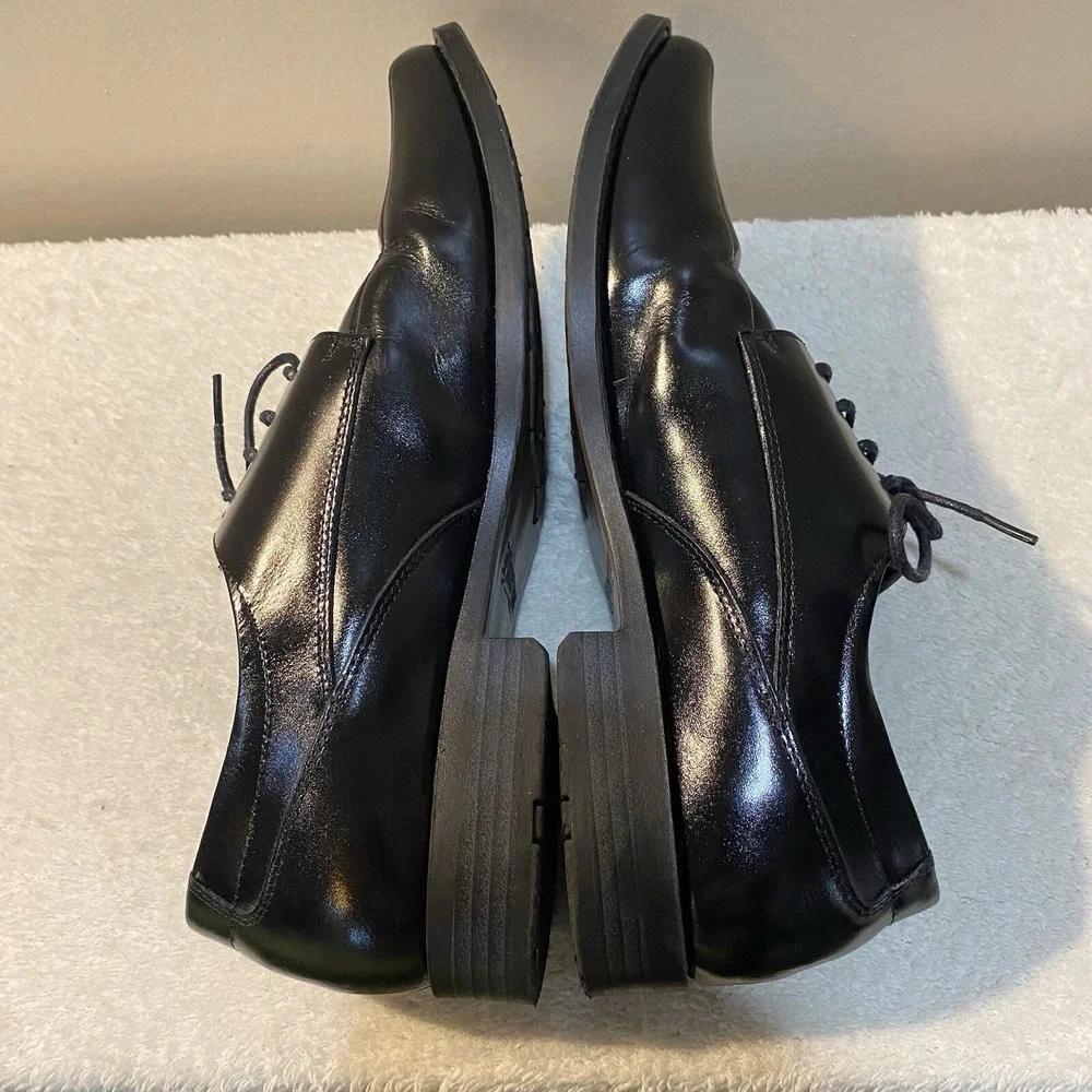 Stacy Adams Men's‎ Dress Shoes Genuine Leather Size 7.5M Lace Up EUC